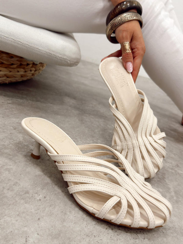 Women Slippers and Mules G515 - BEIGE