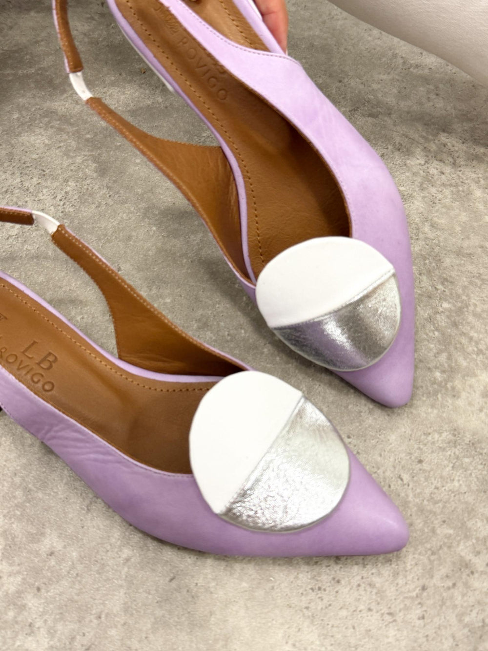 Lederandalen G391 - VIOLETT