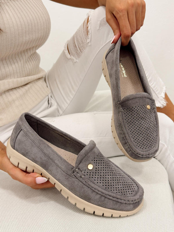 Women flats G304 - GREY