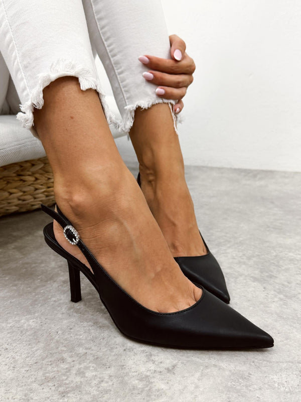 Women sandals G361 - BLACK