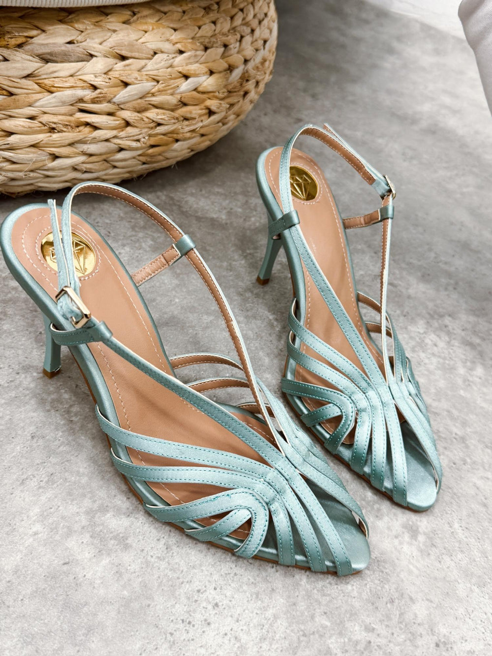 Women sandals G359 - TURQUOISE