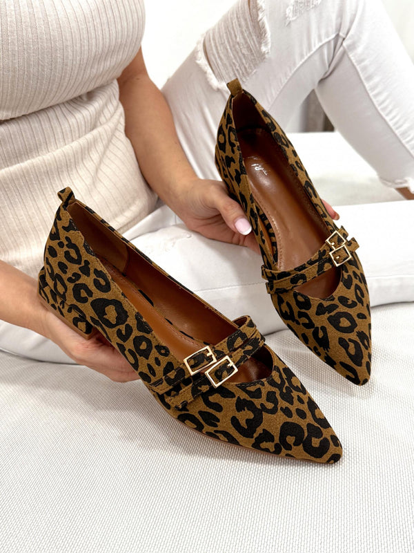 Women flats G250 - CAMEL