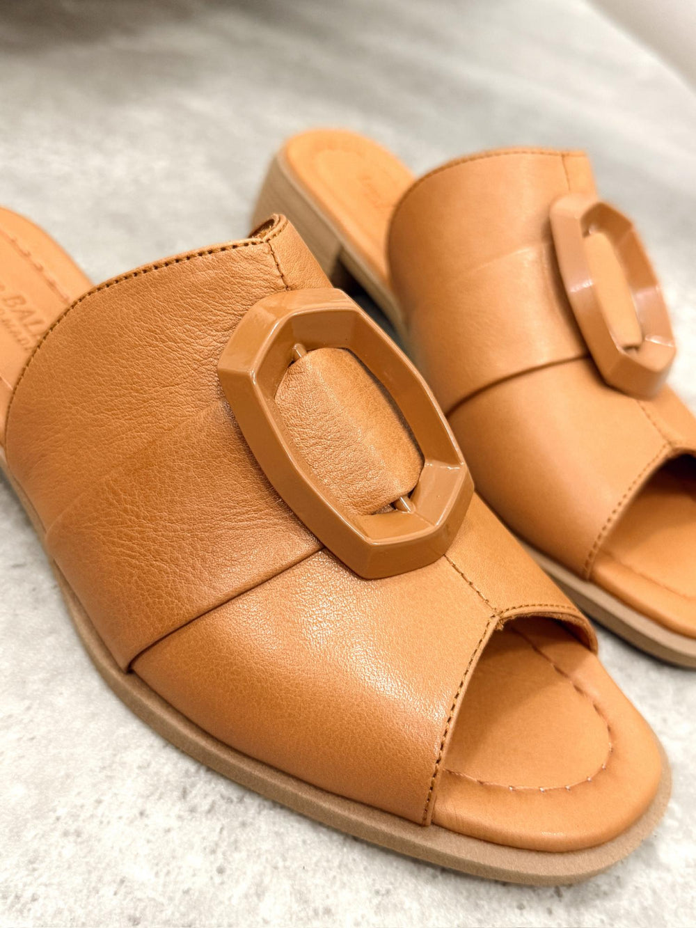 Lederschuhe G411 - CAMEL