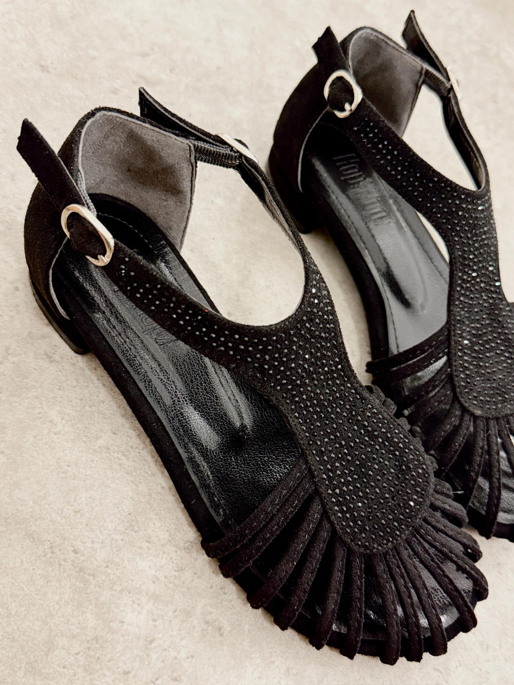 Women sandals G526 - BLACK