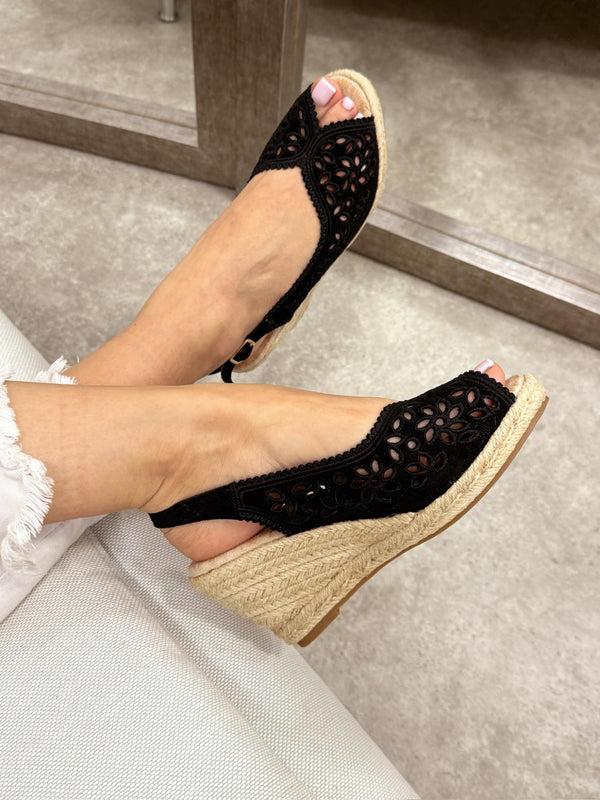 Women sandals G224 - BLACK