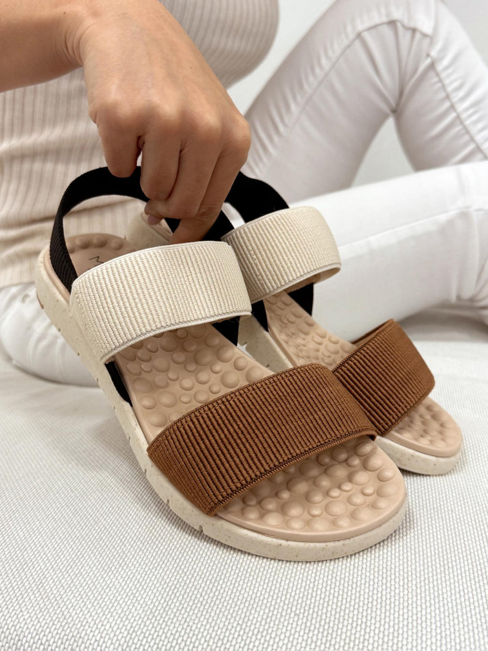 Damensandalen G062 - CAMEL