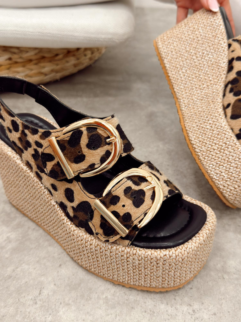 Damensandalen G499 - LEOPARD