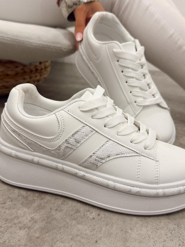 Women sneakers G346 - WHITE