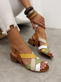 Ledersandalen G469 - CAMEL