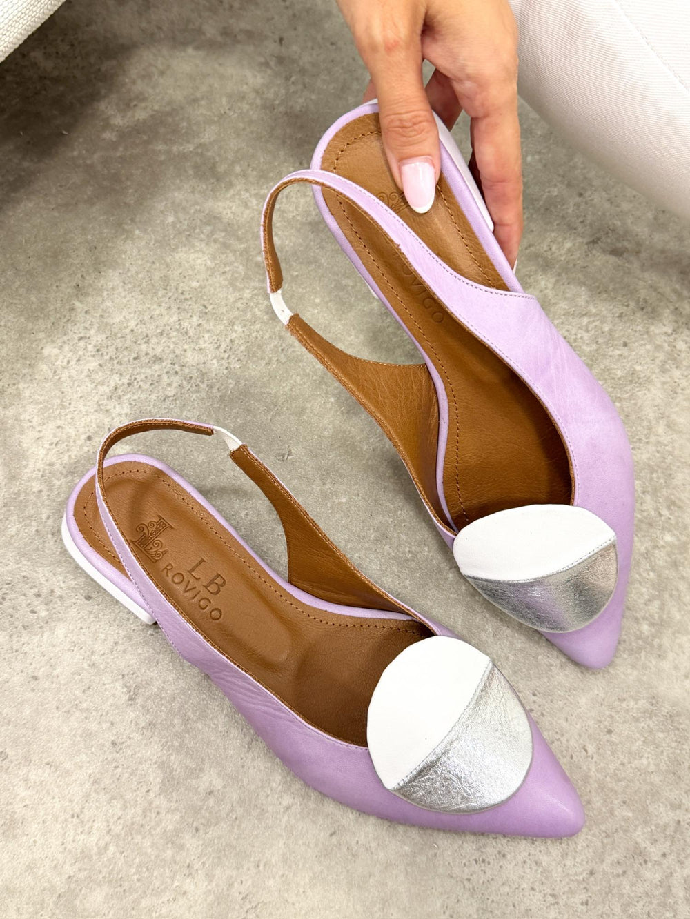 Lederandalen G391 - VIOLETT