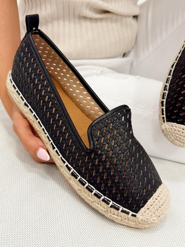 Women flats G325 - BLACK