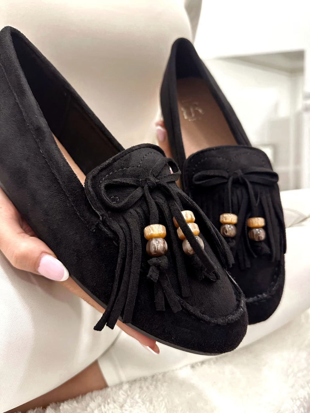 Damen-Ballerinas G020 - SCHWARZ