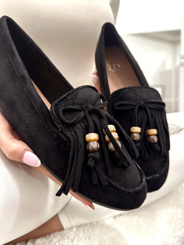 Women flats G020 - BLACK