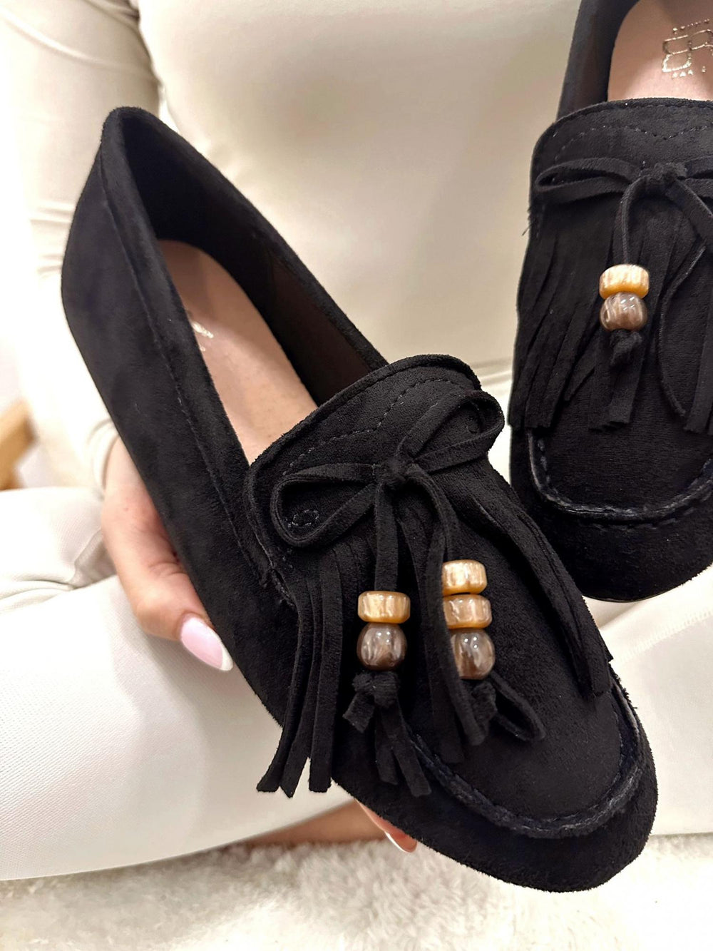 Damen-Ballerinas G020 - SCHWARZ