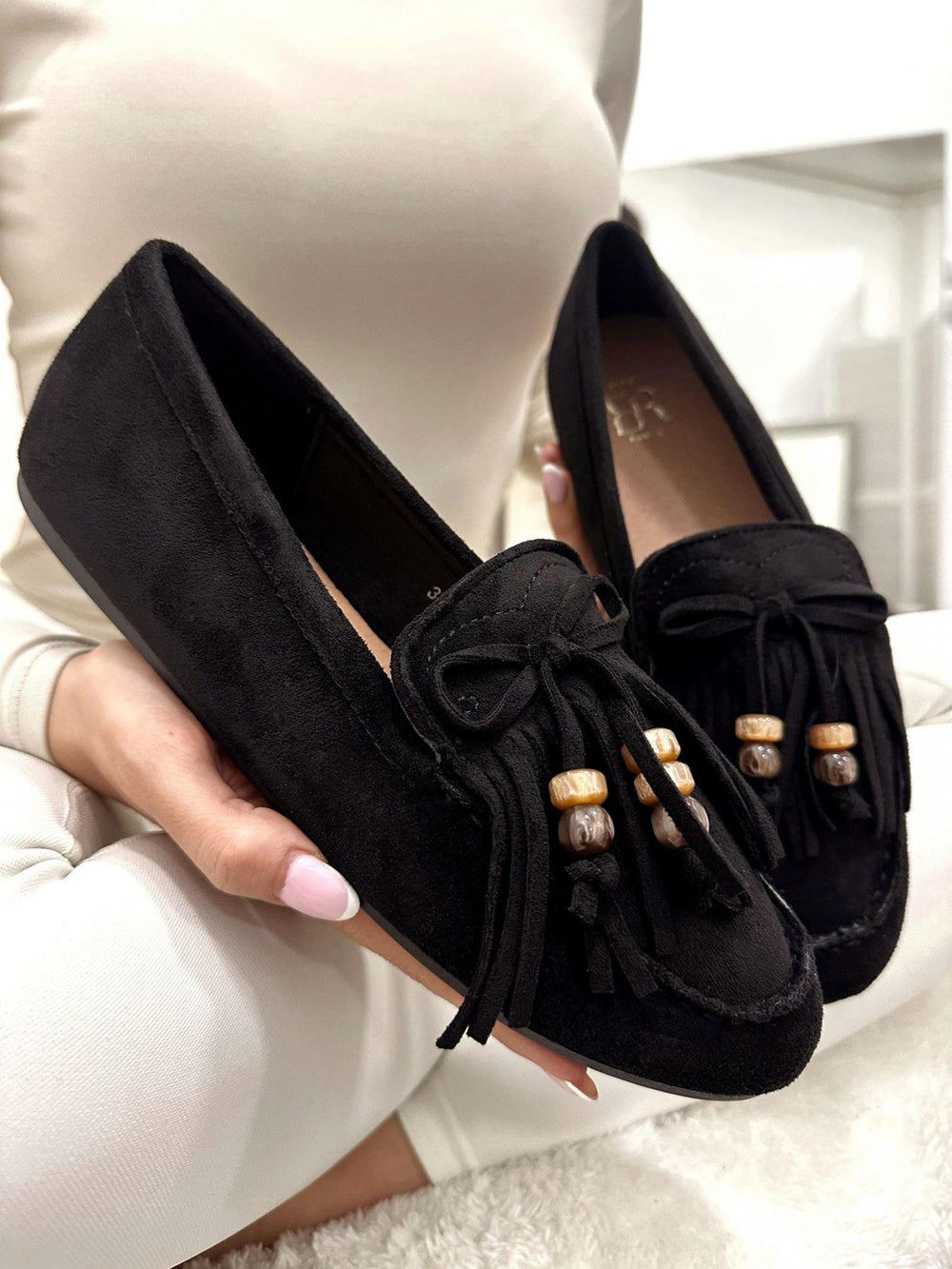 Damen-Ballerinas G020 - SCHWARZ