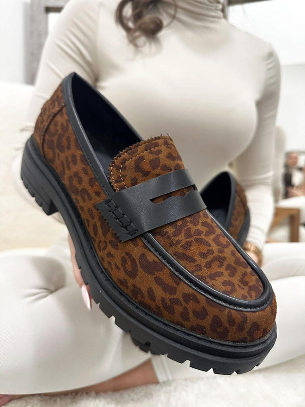 Women flats G017 - LEOPARD