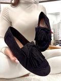 Women flats G021 - BLACK