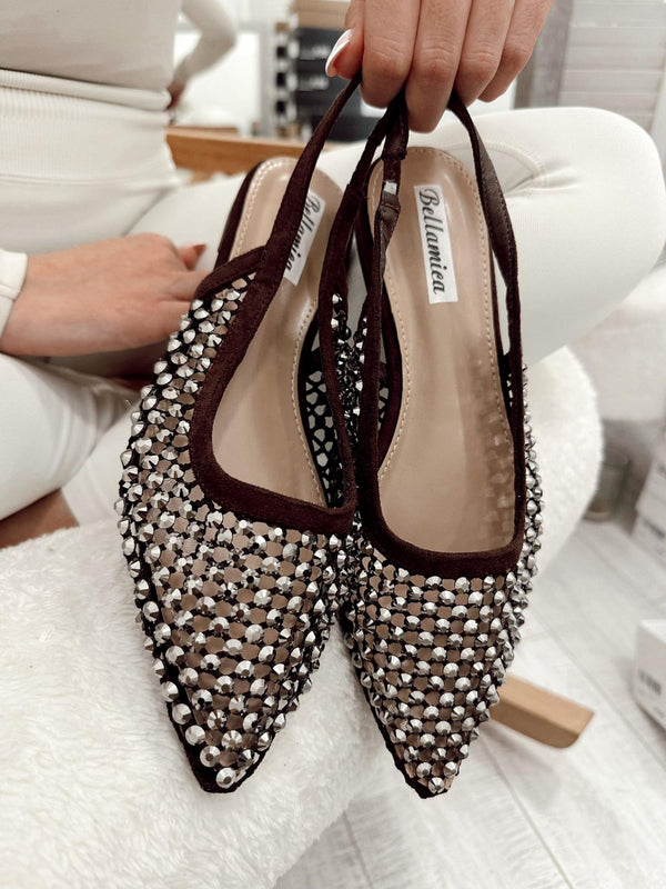 Women sandals G029 - BROWN