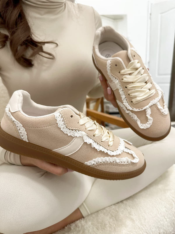 Women sneakers G032 - BEIGE