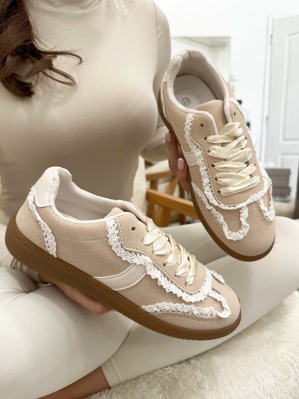 Women sneakers G032 - BEIGE