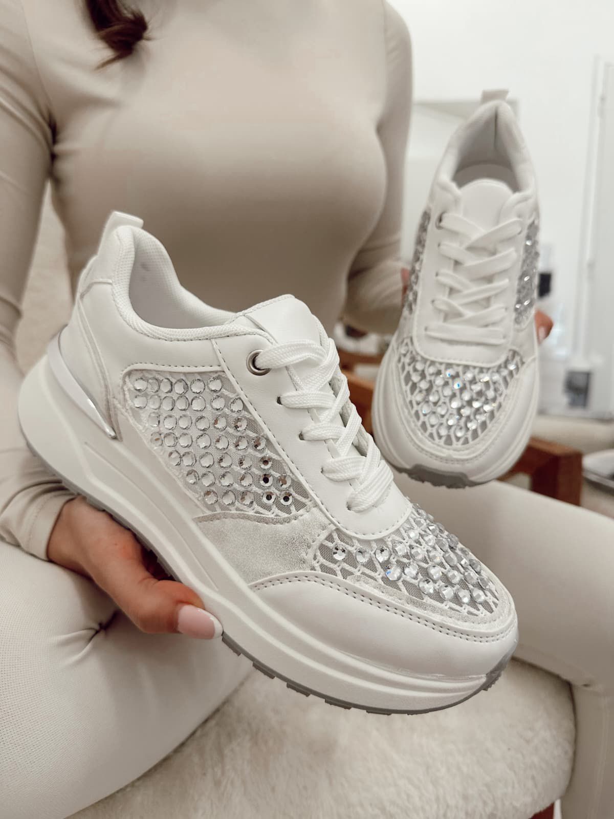 Sneakers dama G035 - ALB