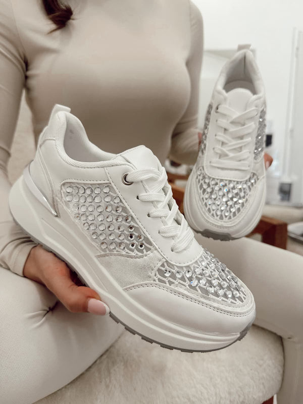 Women sneakers G035 - WHITE