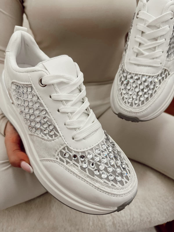 Women sneakers G035 - WHITE