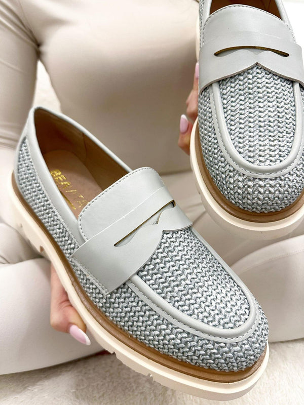 Women flats G015 - BLUE