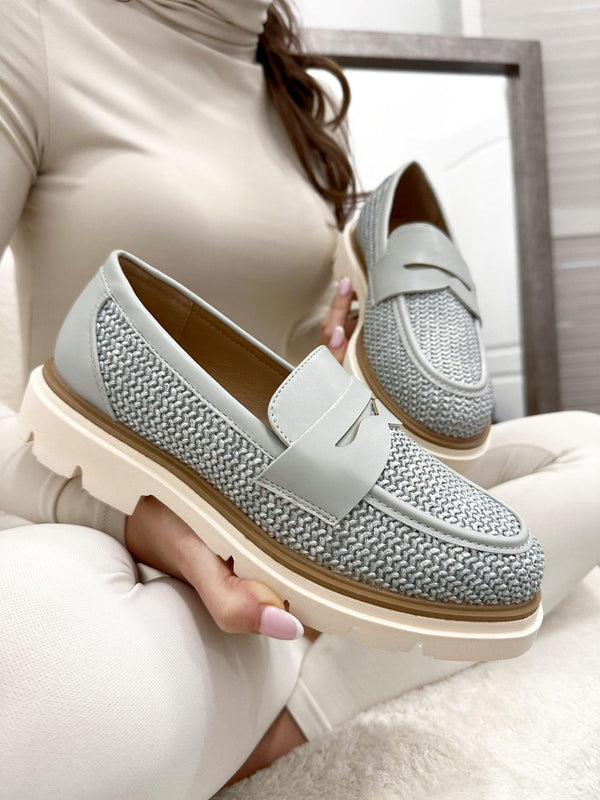 Women flats G015 - BLUE