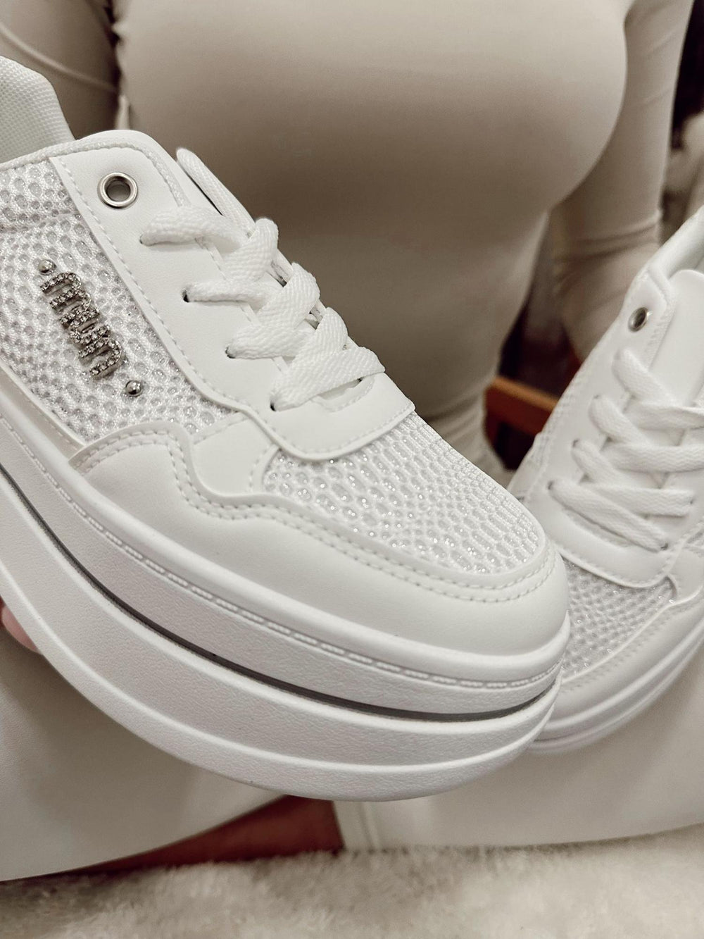 Damensneaker F997 - WEISS