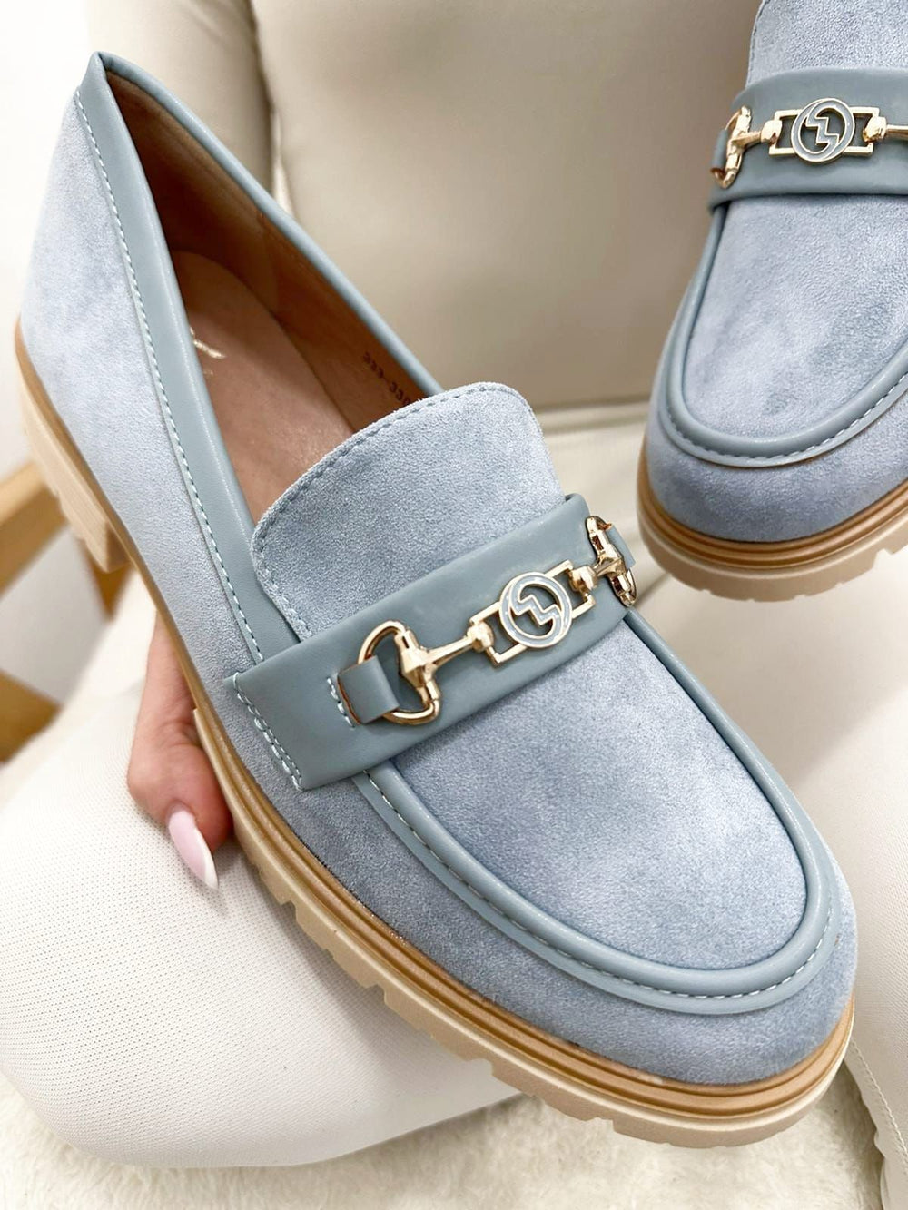 Damen-Ballerinas G018 - BLAU
