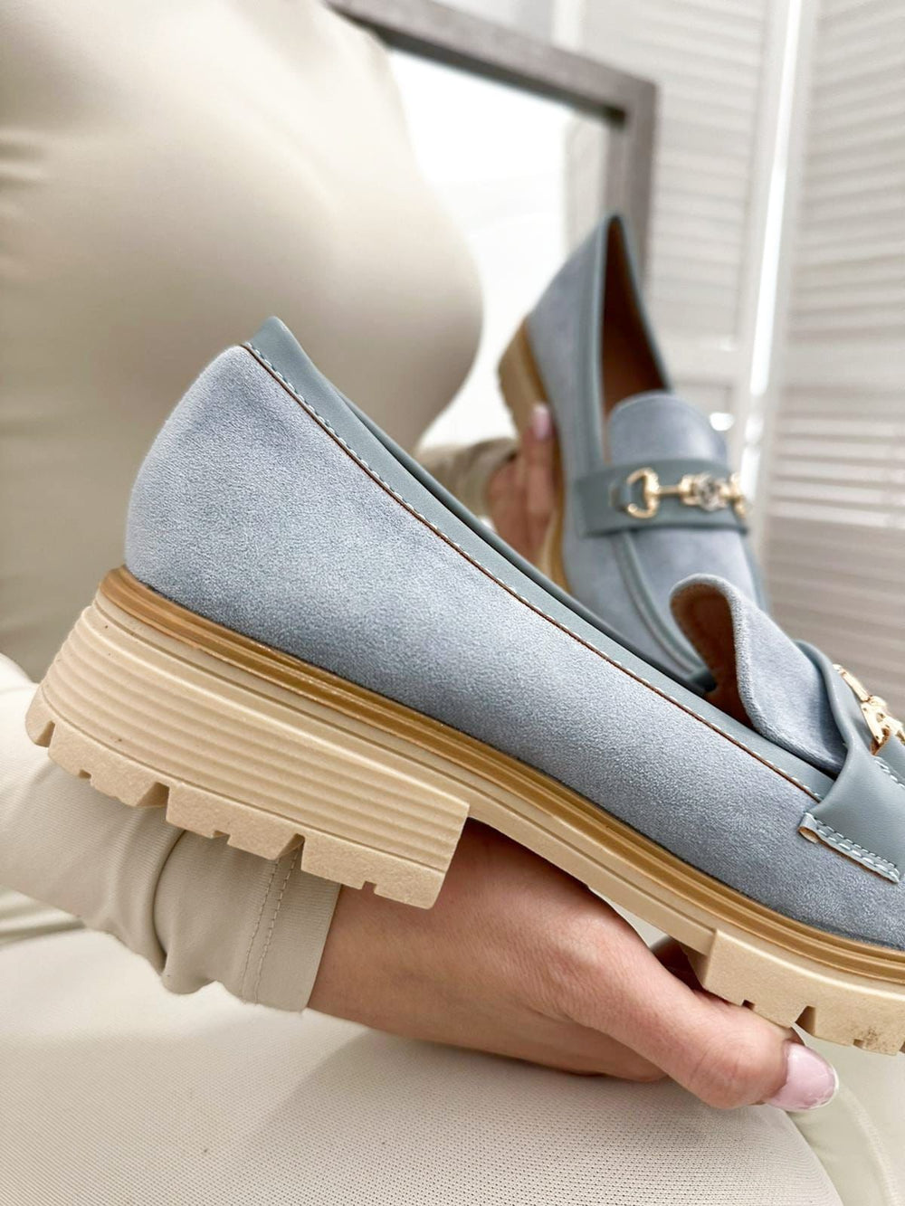 Damen-Ballerinas G018 - BLAU