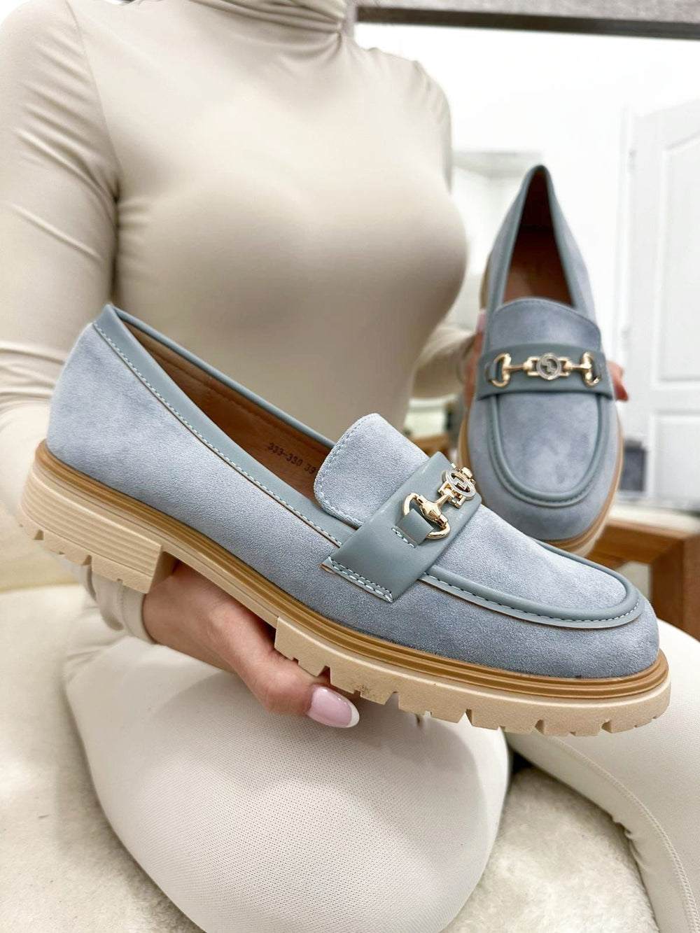 Damen-Ballerinas G018 - BLAU