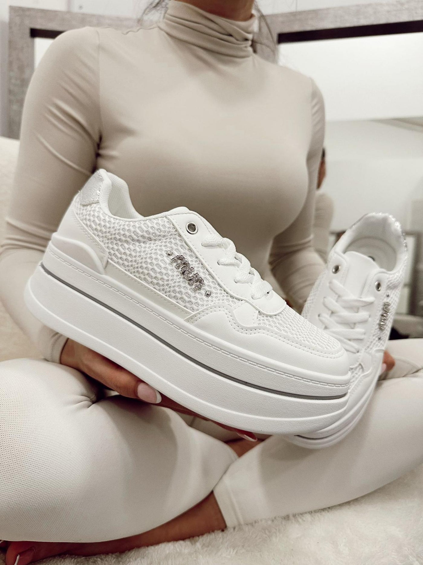 Damensneaker F997 - WEISS