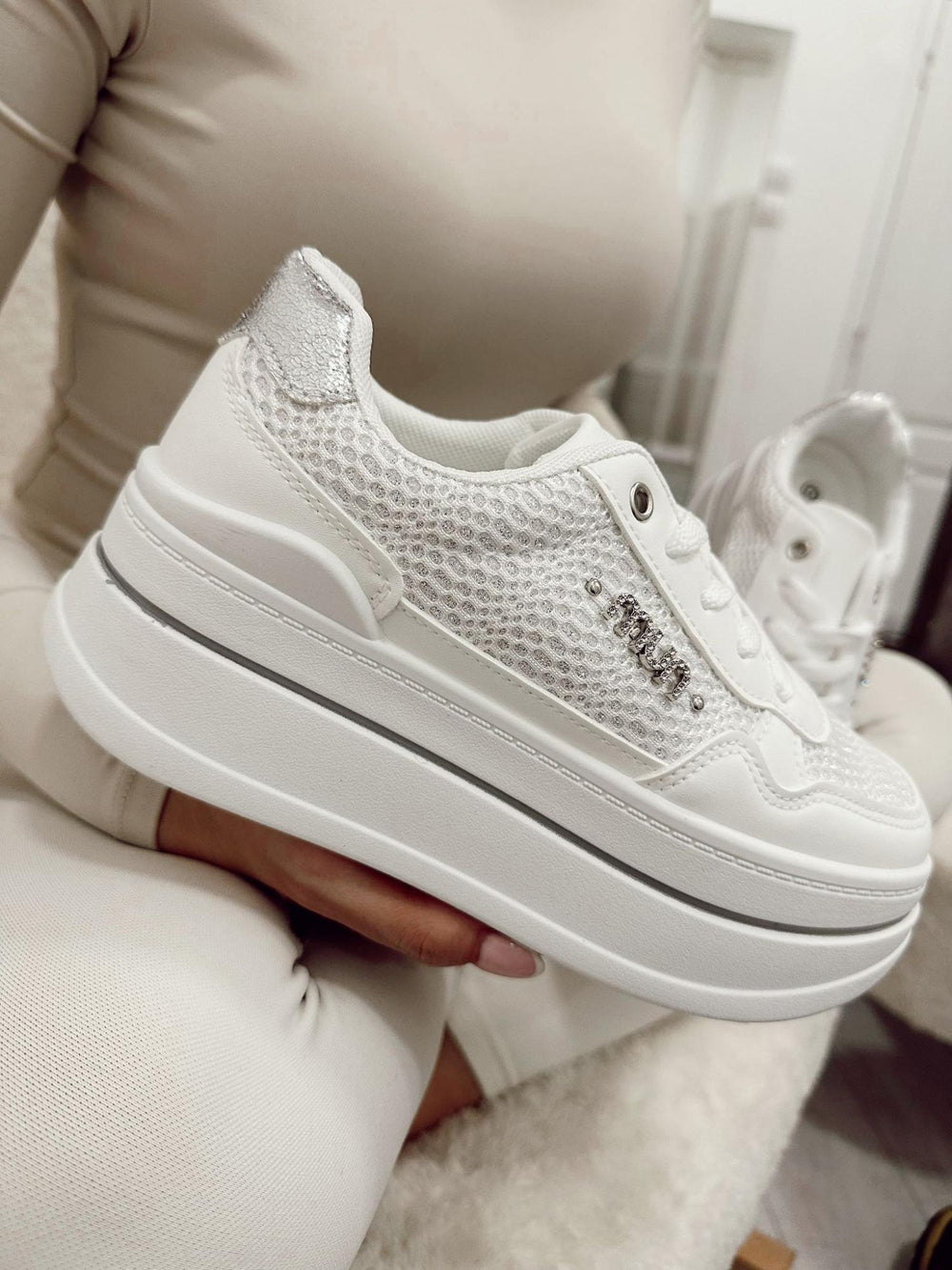Damensneaker F997 - WEISS