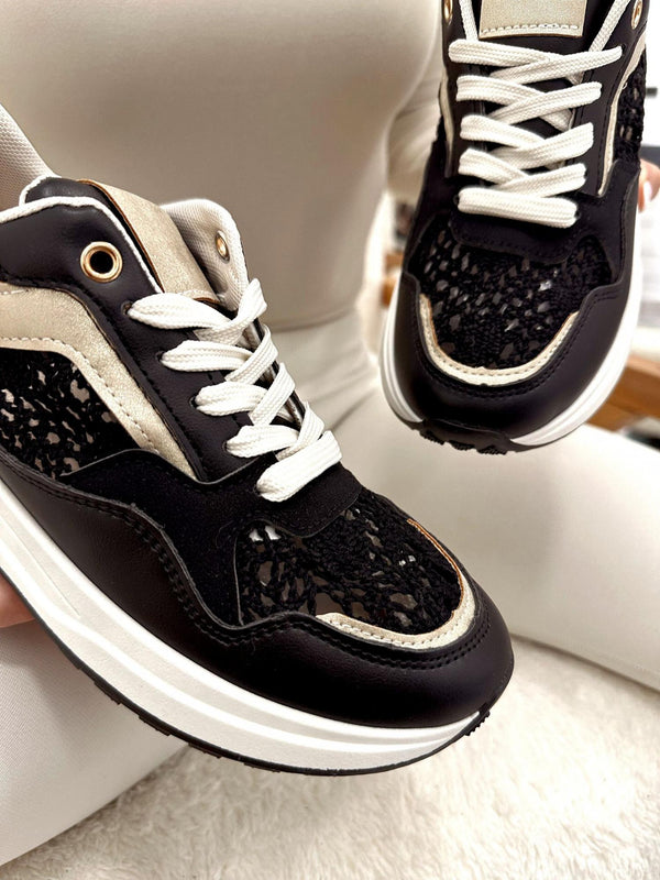 Turnschuhe G034 - SCHWARZ