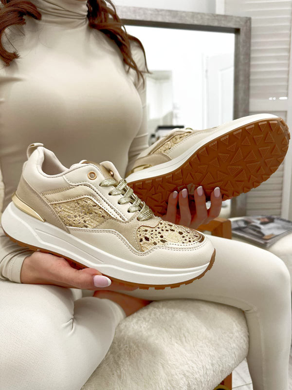 Turnschuhe G034 - BEIGE