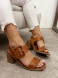 Ledersandalen G179 - KAMEL