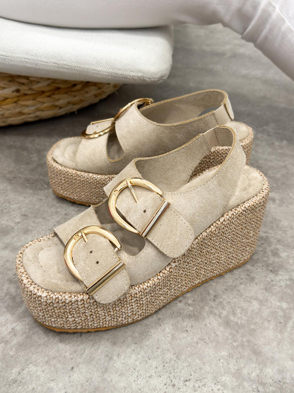 Women sandals G499 - BEIGE