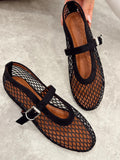 Women flats G514 - BLACK
