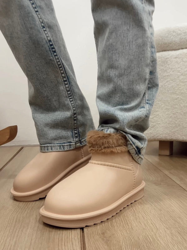 Damen Stiefeletten E804 - BEIGE